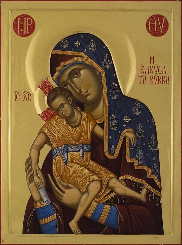 orthodoxfaithgr's tweet photo. Ἡ κόσμῳ τεκοῦσα σωτηρίαν, δι᾿ ἧς ἀπὸ γῆς εἰς ὕψος ἤρθημεν, χαίροις Παντευλόγητε, σκέπη καὶ κραταίωμα, τεῖχος καὶ ὀχύρωμα τῶν μελῳδούντων Ἁγνή· Τὸν Κύριον ὑμνεῖτε τὰ ἔργα, καὶ ὑπερυψοῦτε, εἰς πάντας τοὺς αἰῶνας.
#standwithcyprus #Orthodox https://t.co/TAFxceW6Wu