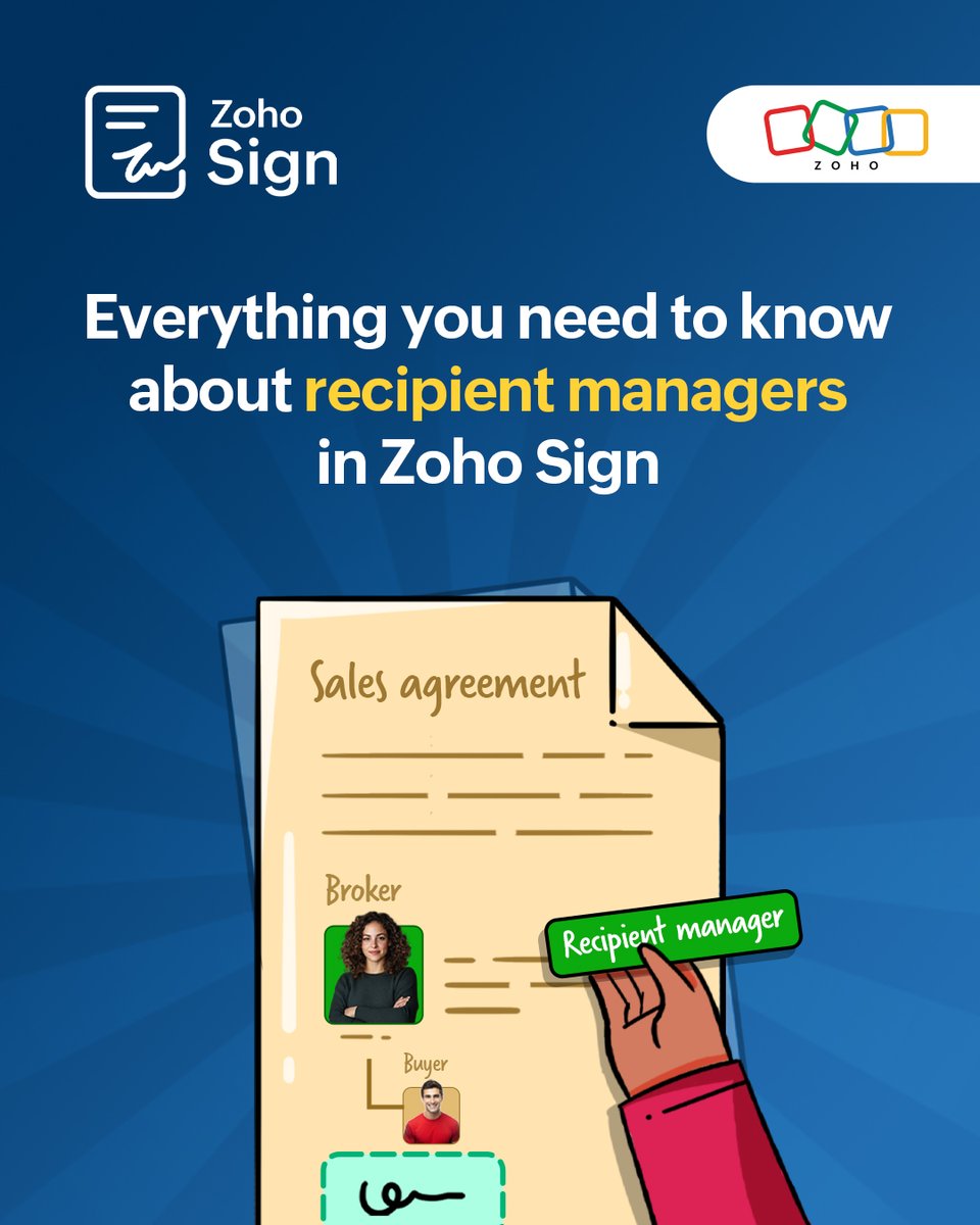 Zoho Sign tweet media