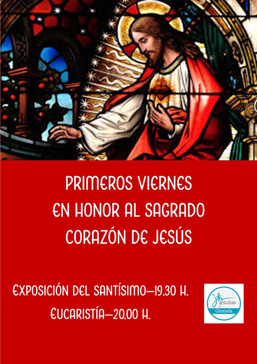 JesuitasGranada's tweet photo. Hoy y mañana en el Sagrado Corazón de Jesús de Granada. ¡Te esperamos! https://t.co/PnC3c2cb0E
