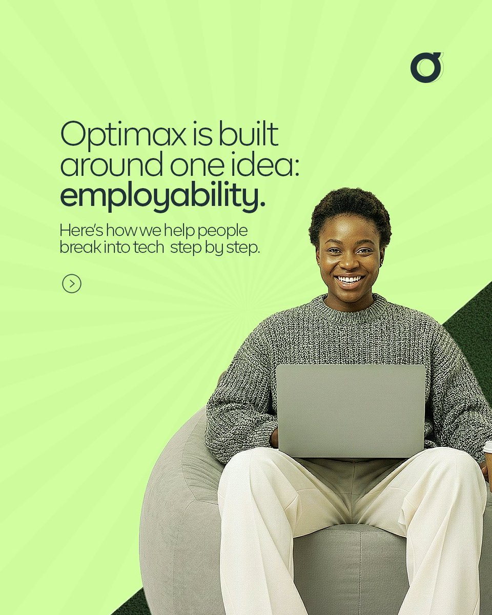 Optimax_school's tweet photo. Learning alone is no longer enough.  

Optimax is built around one idea: employability. https://t.co/QoQw9cKFKH