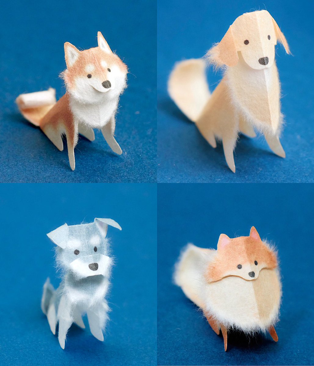 キワム/和紙切り折り紙 tweet media