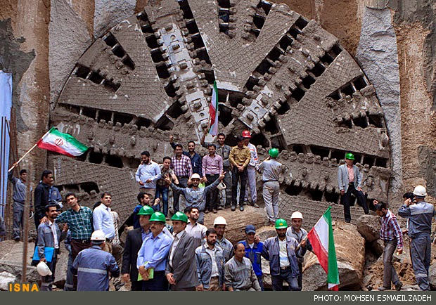 Irans Colossal WW3 worms, domestically produced boring machines. While ...