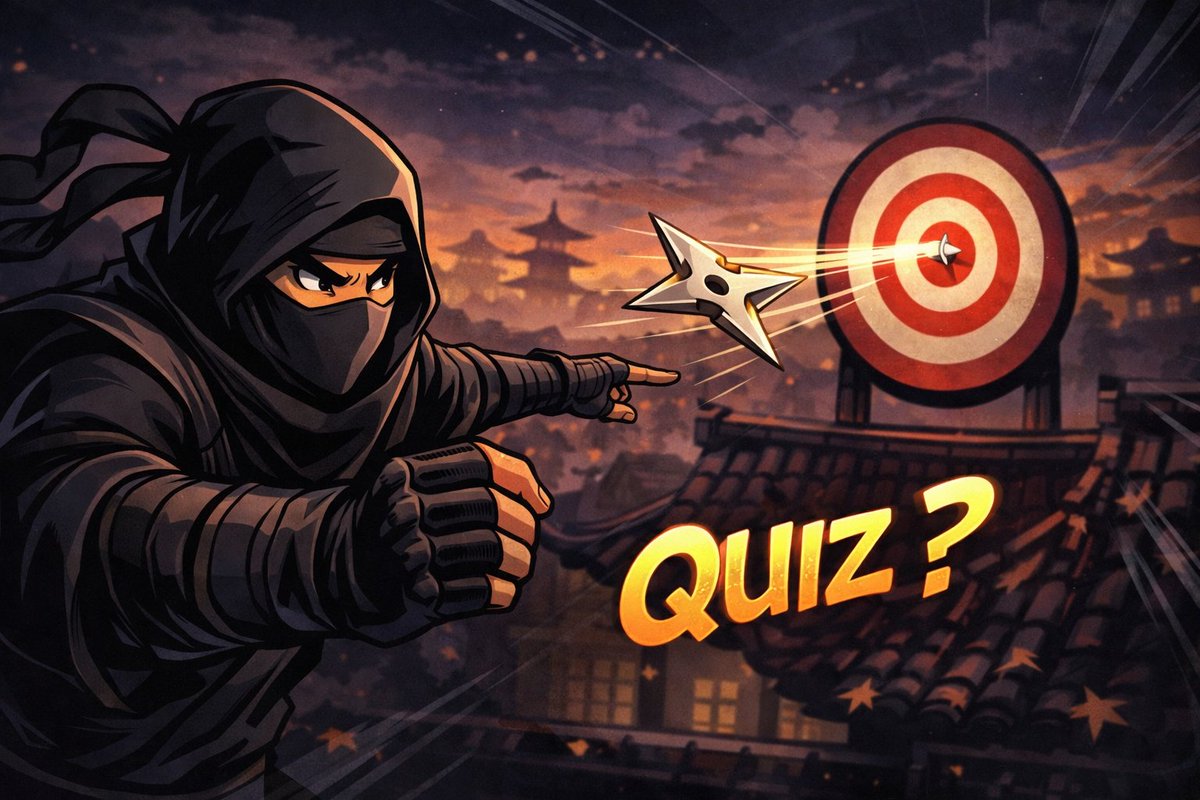fhinjaai's tweet photo. 🥷 FHINJA Quiz Time

Which market signal often appears before a big crypto move?

A) Meme activity on X
B) Sudden liquidity changes
C) Random price spikes
D) Weekend trading

👇 Drop your guess below.

Answer revealed tomorrow.
Let’s see who trades like a real ninja.

#CryptoQuiz #FHINJAAI
