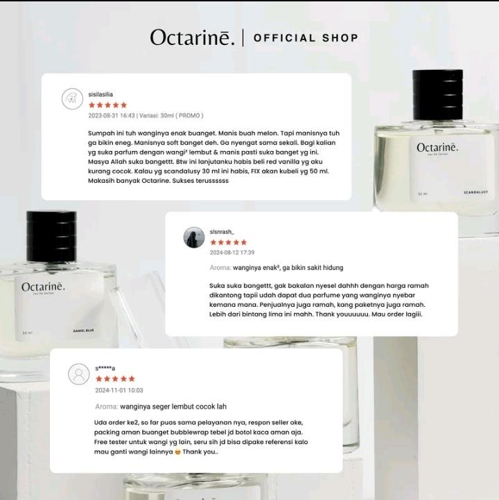 TekotokShop's tweet photo. 2026 Udah ga Zaman BAU BADAN Broo!

Nih BOUJEE FLUFF dari OCTARINE😎.

Wangi Marsmellow Bakar di Tambah Manisnya buah Strawberry Bikin yang Mencium Terpanah Genk!!💘😍

Parfum UniSex.
Cocok Untuk Malam Hari❤️‍🔥

Gas CHECKOUT😻👇
| https://t.co/ab5r2JDbDc https://t.co/isQIs1oc0I
