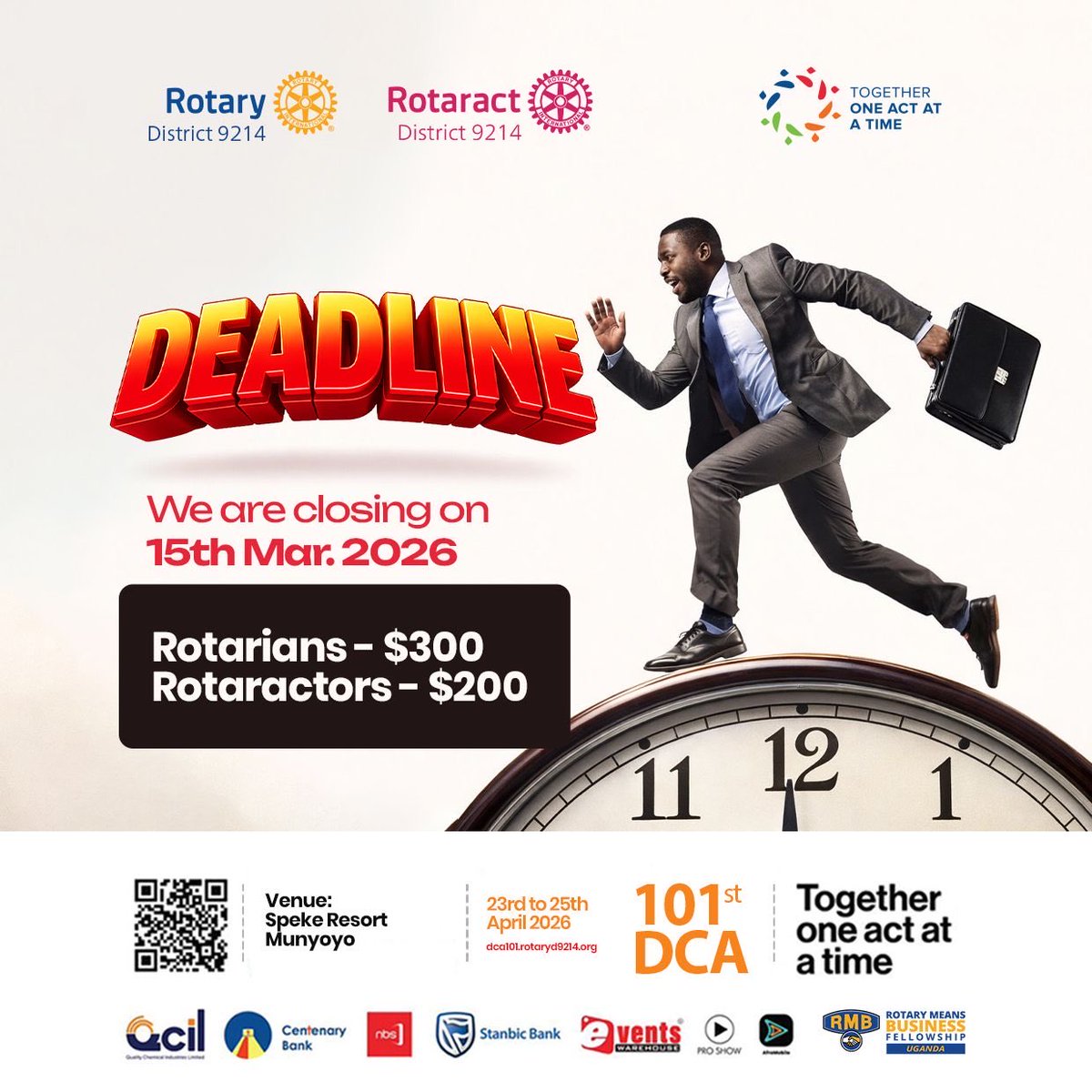 Rotary D9214 DCA tweet media