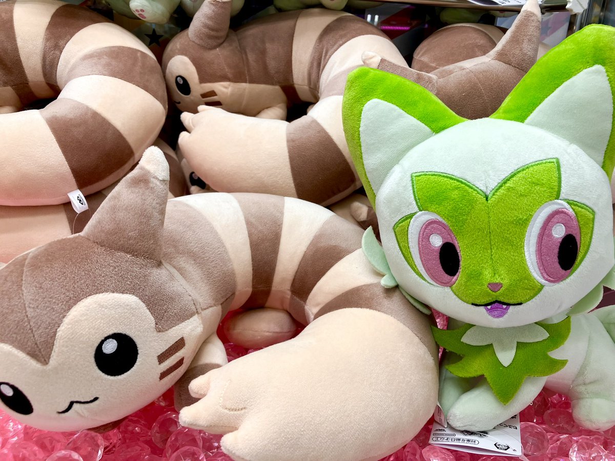 👾新景品のご案内👾 【ポケットモンスターもふぐっとしっぽみてみて