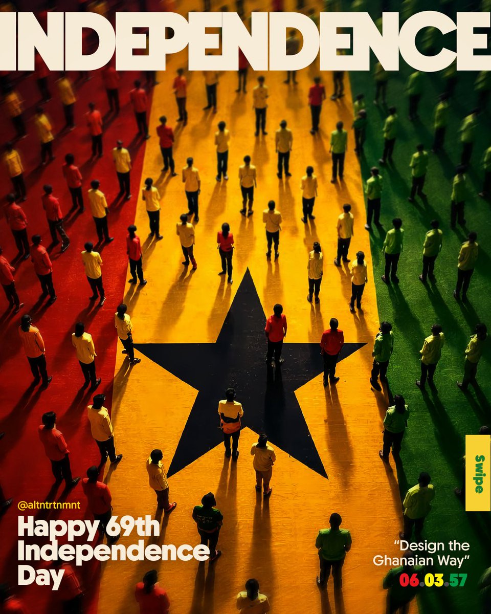 altntrtnmnt's tweet photo. Happy 69th Independence Day Ghana 🇬🇭🎉🔥 https://t.co/zIsYLwH9yU