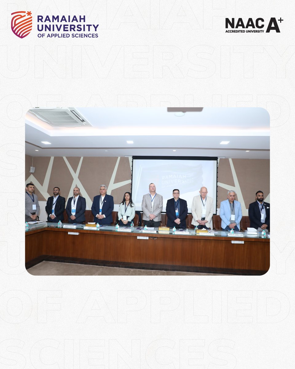 Ramaiah University of Applied Sciences tweet media