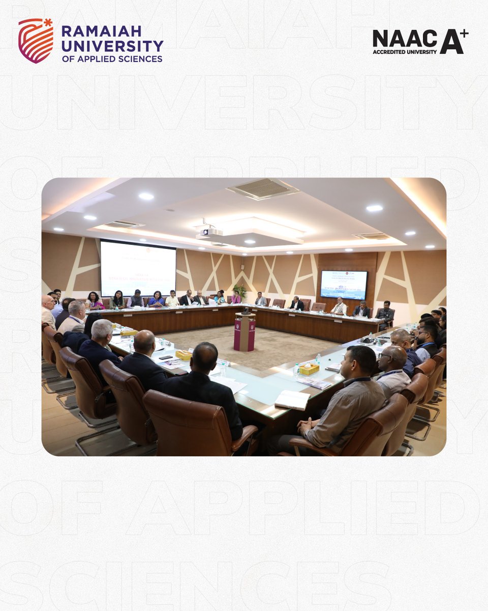 Ramaiah University of Applied Sciences tweet media