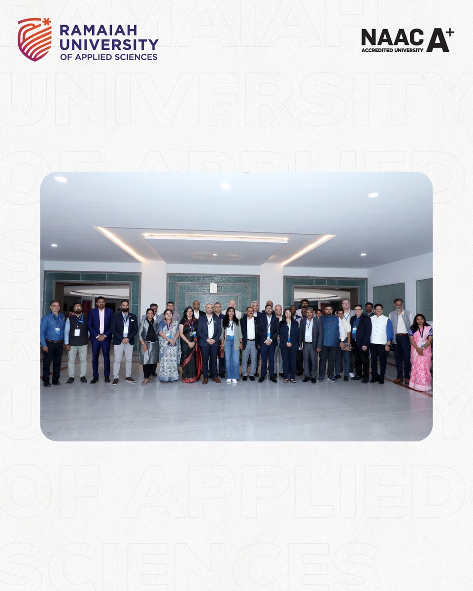 Ramaiah University of Applied Sciences tweet media