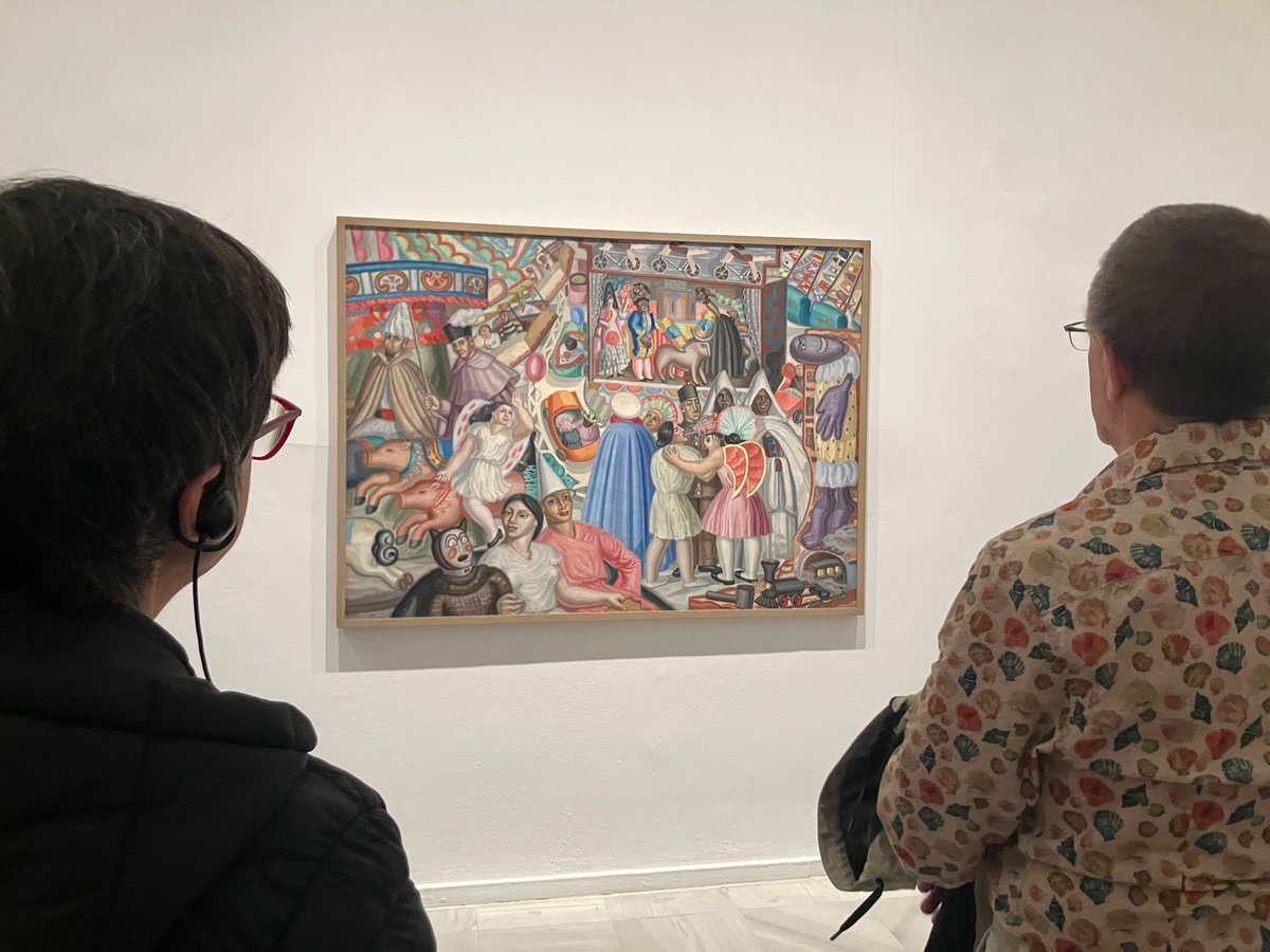 CirculoGreco's tweet photo. Gracias al @museoreinasofia por invitar a Círculo Greco a disfrutar de la magnífica exposición "Maruja Mallo. Máscara y compás". Y un agradecimiento especial a la guía Míriam Barbosa por su estupenda explicación.

#MarujaMallo
#ReinaSofía
#Exposiciones
#CírculoGreco https://t.co/zSdP0CBvRP