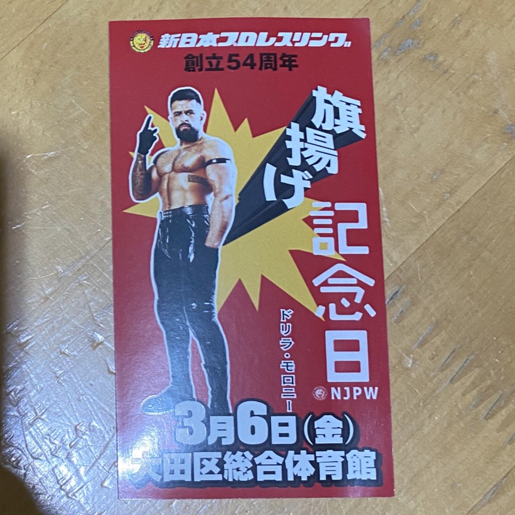 新日本プロレス ファンタスティカマニア DVDBOX 特典ステッカー おまけ付き FANTASTICA MANIA 2025 パンフレット