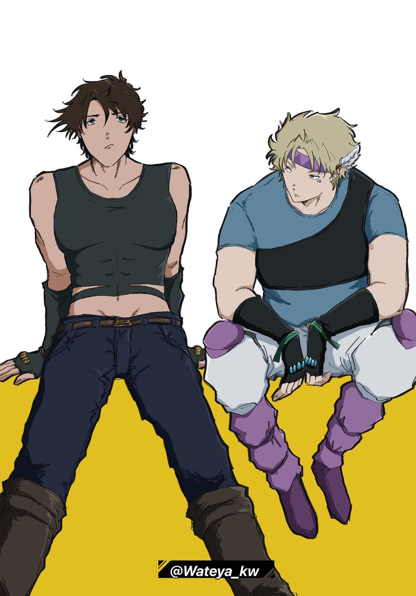 #JJBA
束の間の休息