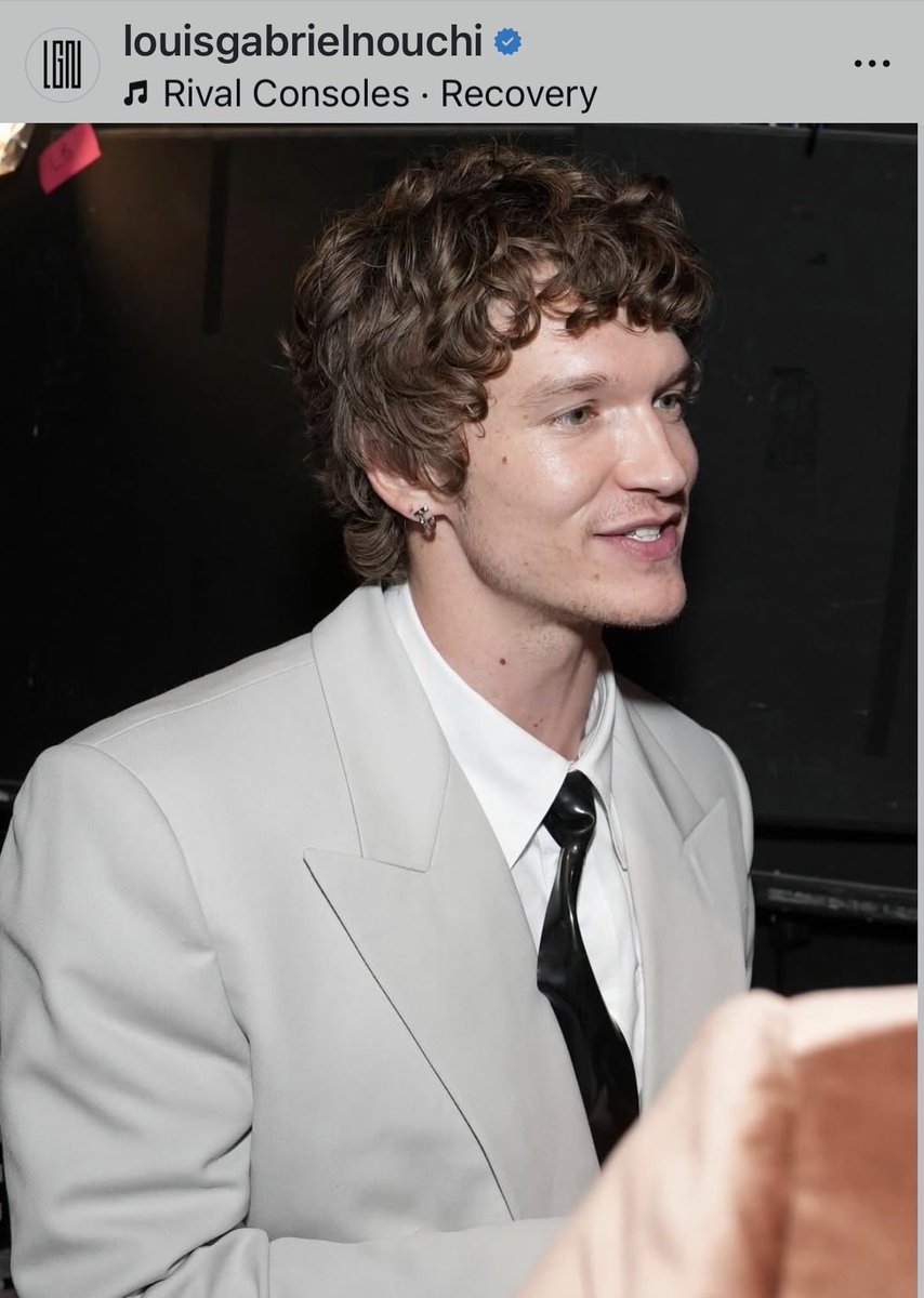 Connor Storrie via <a href="/LouisGabrielLGN/">Louis Gabriel Nouchi</a> IG

“Connor Storrie in a full LGN FW26 look at the <a href="/glaad/">GLAAD</a> awards.
Congrats to the cast and the team for the Outstanding New TV Series award!
Thanks so much to @.jamesyardley and the @karlaotto team for making it happen.”
#Ign