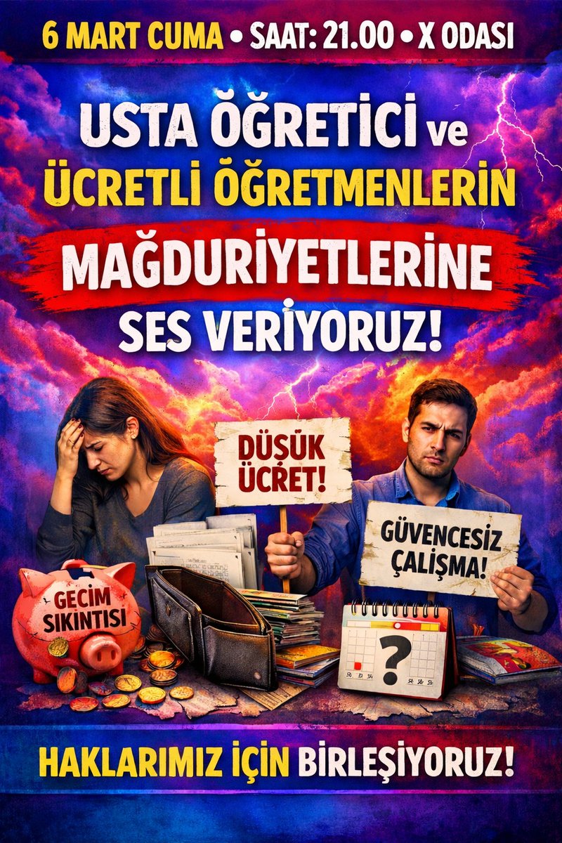 <a href="/nazanpolat71/">Nazan POLAT</a>  Usta öğreticiler yasal düzenleme bekliyor, taşerona yapılan bize de verilmelidir!#EğitimEmekçileriTekSes
EK DERSLİLER
<a href="/mebpersonel/">MEB Personel</a> <a href="/cengizmete/">Cengiz Mete</a> <a href="/Yusuf__Tekin/">Yusuf Tekin</a> <a href="/sondakika/">SON DAKİKA</a> <a href="/dbdevletbahceli/">Devlet Bahçeli</a> <a href="/RTErdogan/">Recep Tayyip Erdoğan</a>