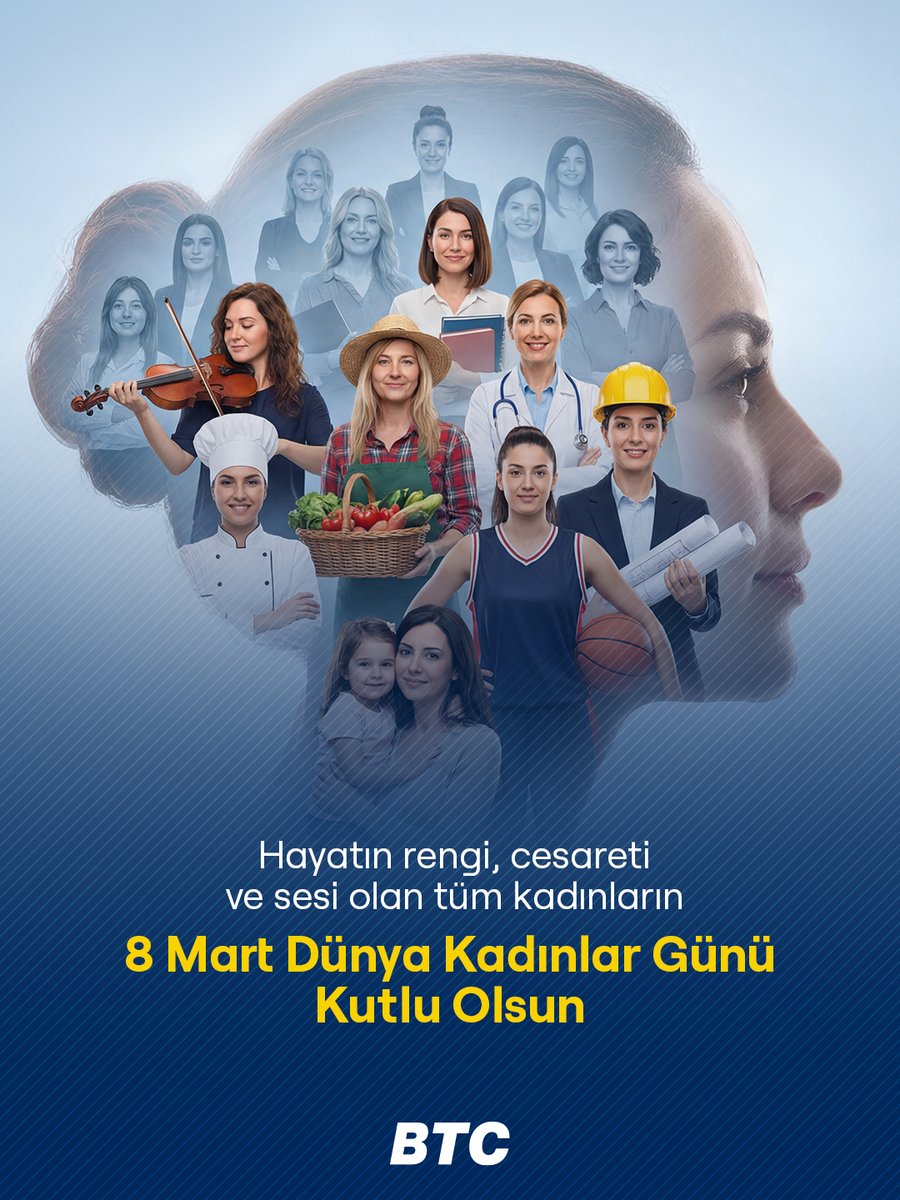 Emeği, sevgisi, özverisi ve gücüyle hayata değer katan tüm kadınların 8 Mart Dünya Kadınlar Günü kutlu olsun.

#BTCBilisim #8Mart #DünyaKadınlarGünü