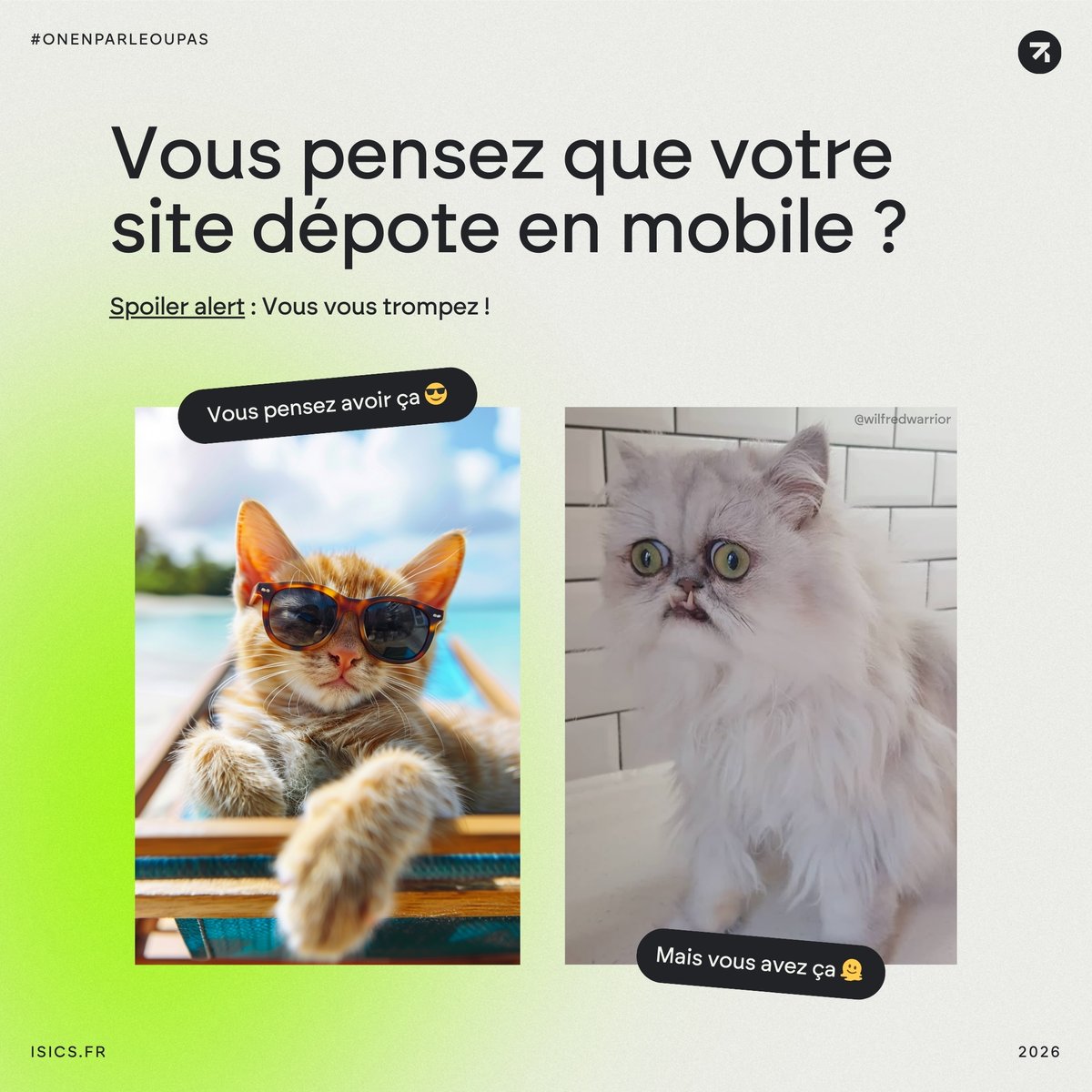 ISICS - Agence web tweet media