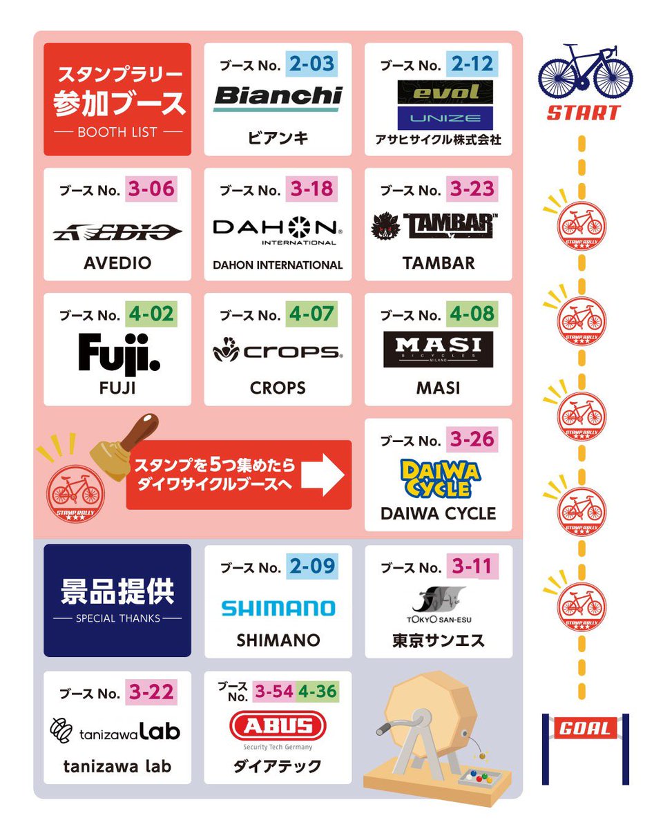 avedio_japan's tweet image. 3/6、7（土日）の2日間で開催される #サイクルモードライド大阪 にAVEDIO出店致します！！そして今回は #ODIN ホイール様とコラボで試乗を実施✨AVEDIOと ODINホイールの両方を体験頂きます！
是非お立ち寄り下さいませ！
#ダイワサイクル 様とのスタンプラリー企画もやっております💁‍♀️✨