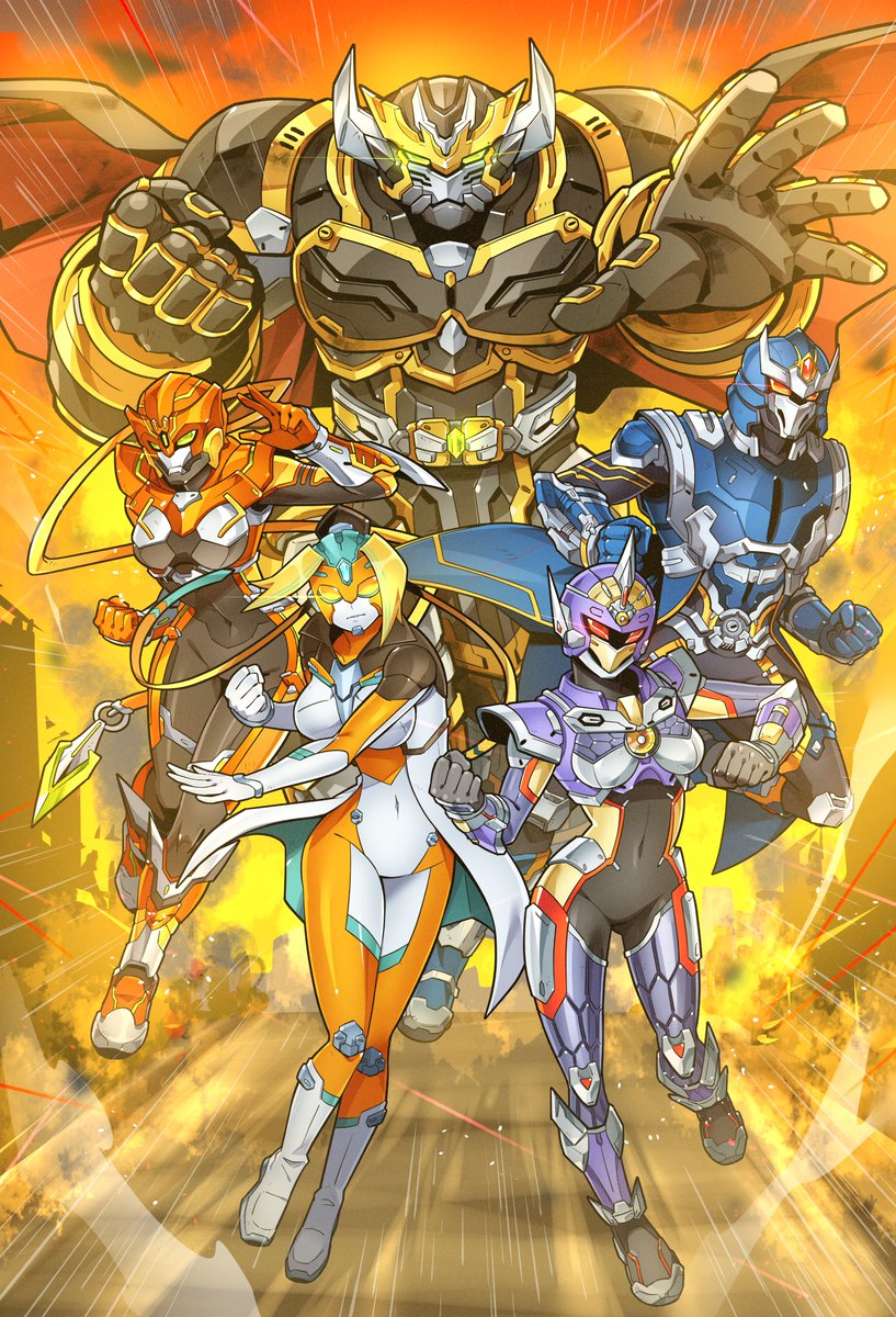 Gold Guardian - Giant Robot Vtuber tweet media