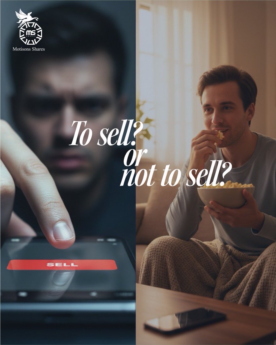 Motisons_shares's tweet image. Don't let a bad afternoon ruin a ten-year plan. Step away from the screen and take a breath. 

#motisons #patience #investment
