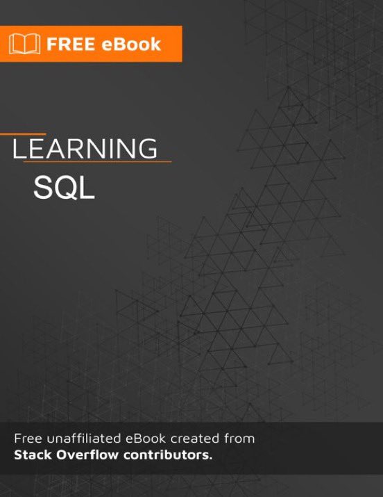 georguka's tweet photo. Free eBooks: Mastering #SQL, #Python, #DataScience, #MachineLearning! @kdnuggets #BigData #Analytics #IoT #IIoT #PyTorch #RStats #TensorFlow #ReactJS #GoLang #CloudComputing #Serverless #DataScientist #Linux #Books #Programming #Coding #100DaysofCode   
https://t.co/gWzyhYtQOW https://t.co/wcqsQlMl7D