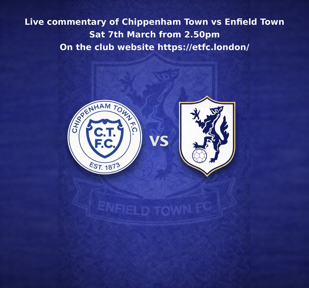 Enfield Town FC Commentary tweet media