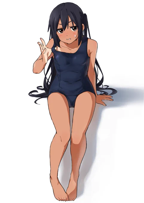 スク水を着てくれたあずにゃん