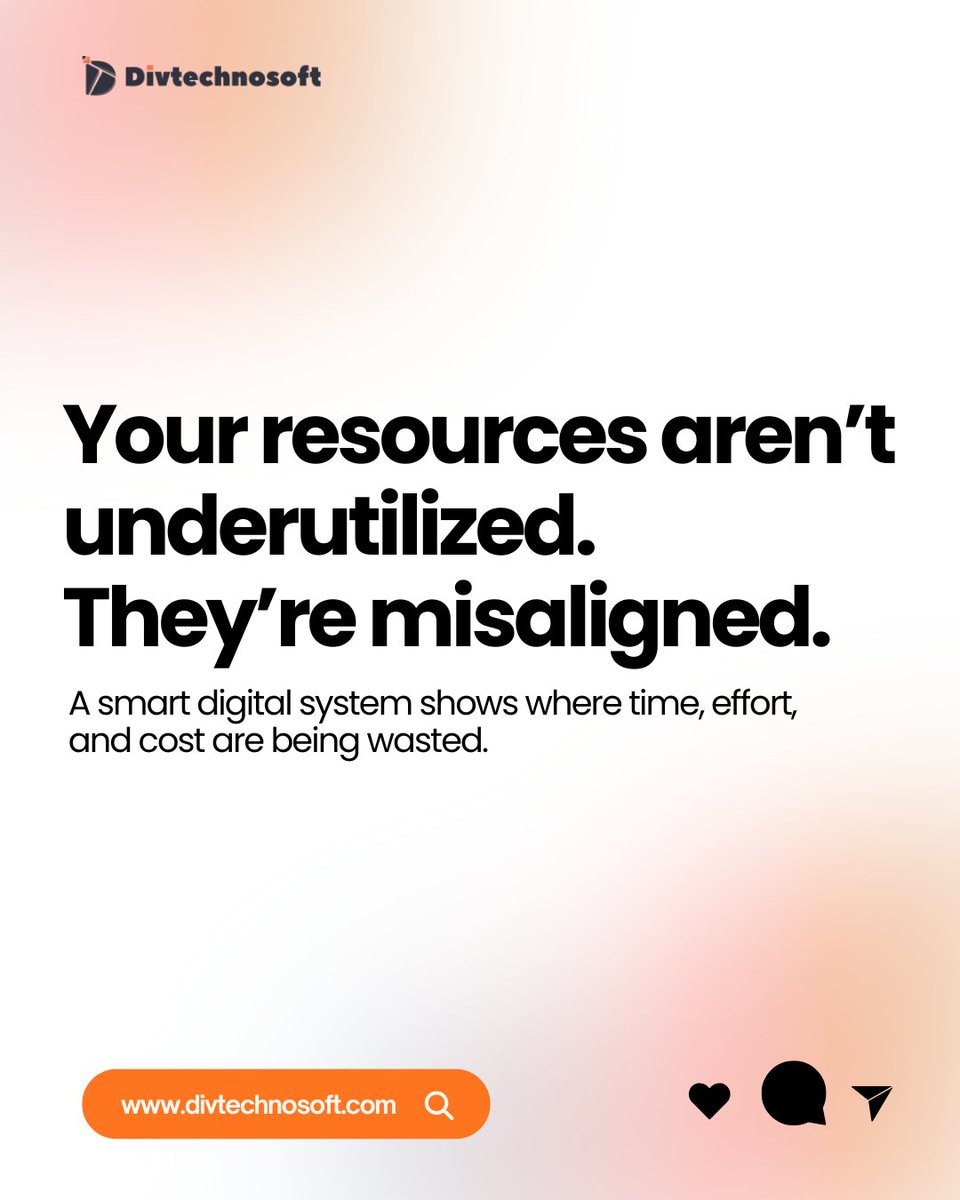 divtechnosoft's tweet photo. Your systems rarely fail overnight.
They send signals first.
The problem?
Most businesses don’t see them.
#AI #DigitalTransformation #DigitalTwin #SmartOperations #DataDriven #FutureOfWork https://t.co/C9yW93b1hB