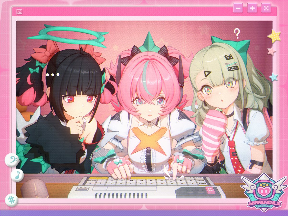 🎧
O—One more hour left!! (っ °Д °;)っ
Everything's all good here! For real! Everyone's ready, and I've got my stream notes! I've memorized them all! Yeap!
(Please, guys, believe me, I'm begging you...)
(While those two are busy and no one's paying attention... Delulus, can you