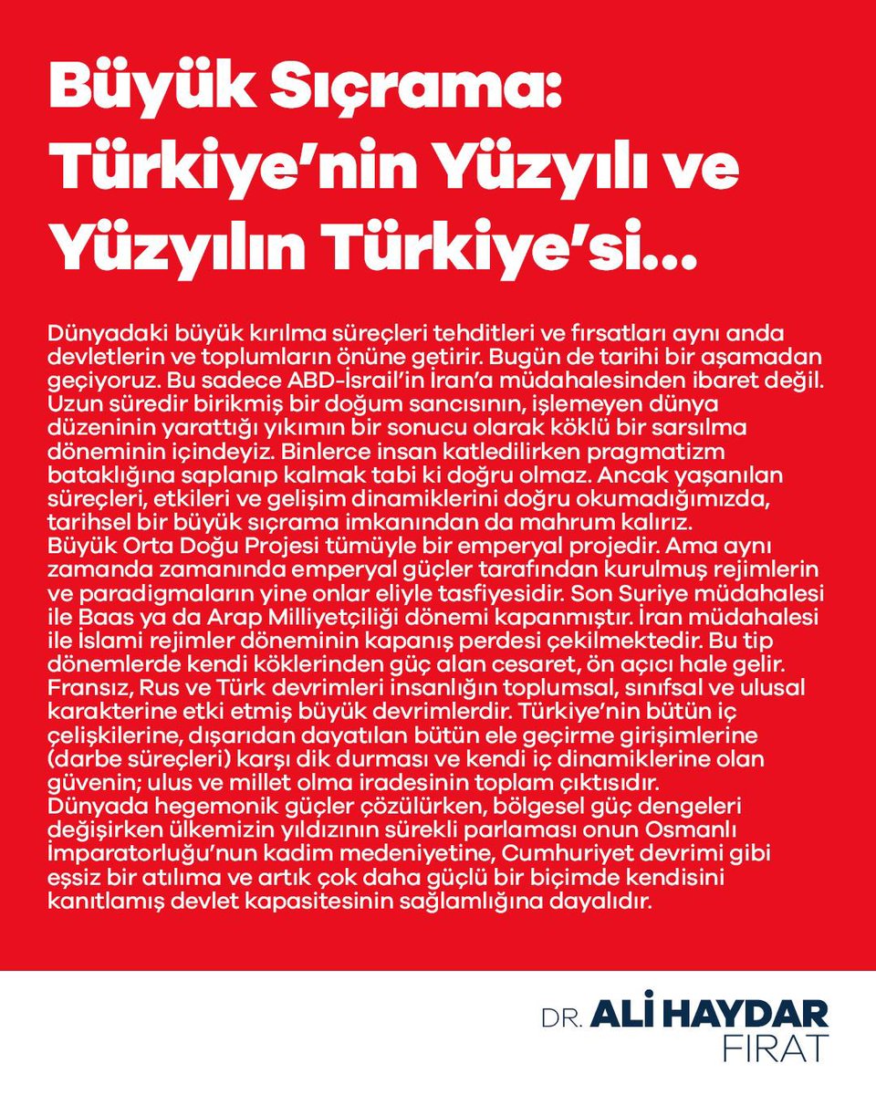 Dr. Ali Haydar Fırat tweet media