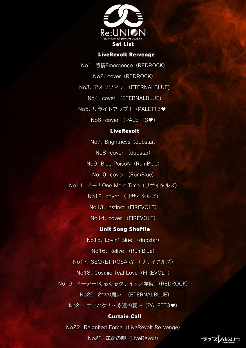ライブレボルトシリーズ公式 tweet media