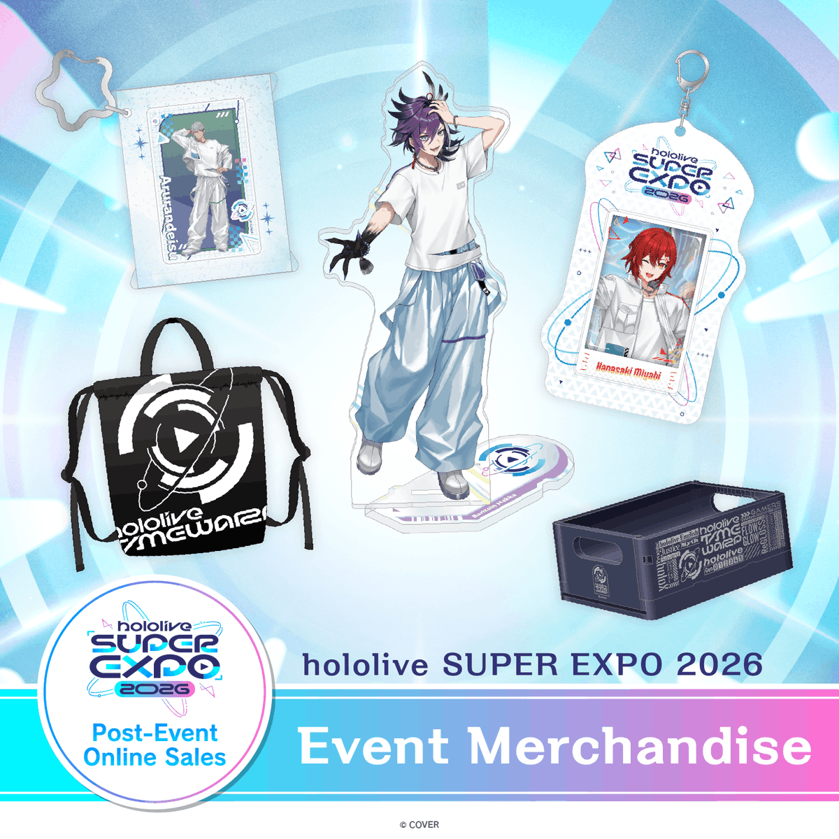 ／
"hololive SUPER EXPO 2026"
The official post-event merch sales is currently open!🎉
＼

A fantastic lineup of goods awaits!💪
Don't let this chance slip by!✨

🔽Merch Page
shop.hololivepro.com/en/search?q=ho…

#hololivefesEXPO26_DAY3