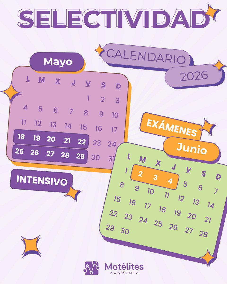 matelites's tweet photo. Pensando ya en fin de curso para 2BAC, preparando el intensivo de Selectividad de mayo, programando y encajando horarios. Llámanos o escribe Whatsapp y te contamos cómo lo hacemos en Matélites 💛.

#Matelites #AcademiaMatelites #Matemáticas #AcademiaIngles #AcademiaArmilla https://t.co/pWBo8MMIoT