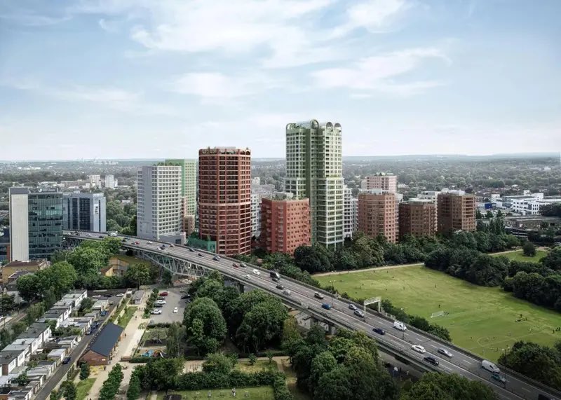 Constructing London tweet media