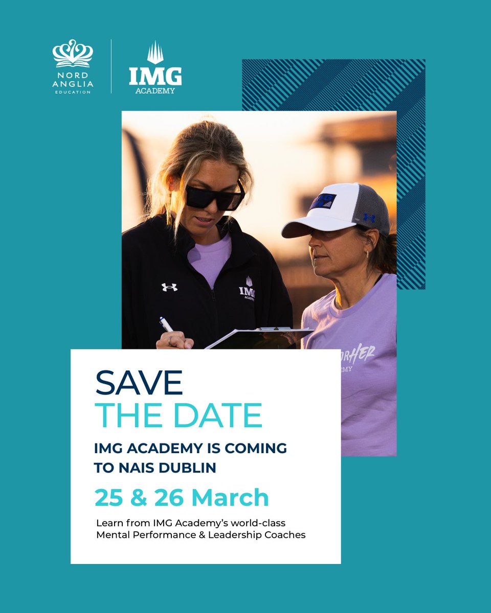 We’re excited to announce that we will be hosting IMG Academy’s Mental Performance &amp; Leadership coaches on 25 and 26 March!
