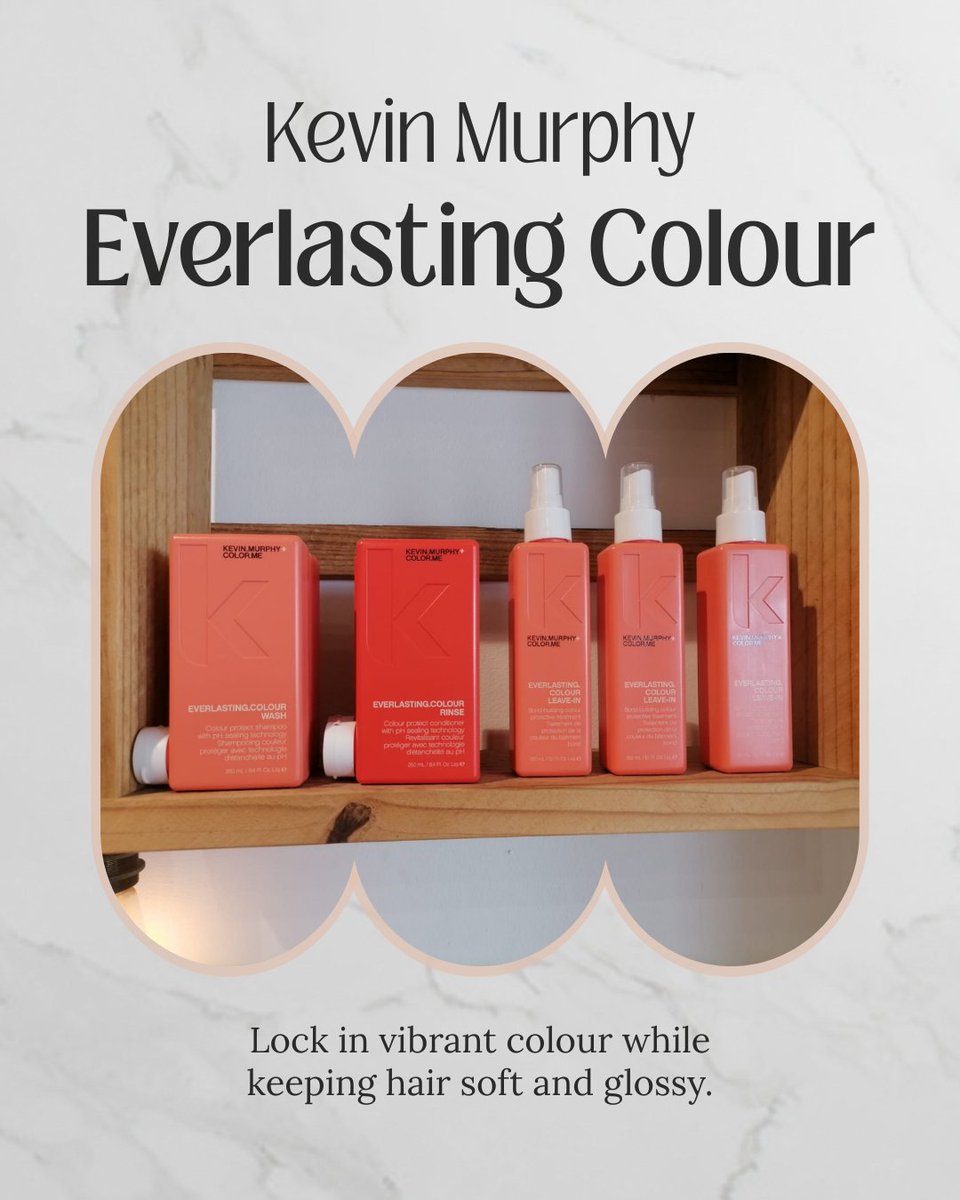 CapelliHairCPT's tweet image. Tired of hair colour fading too quickly? Kevin Murphy’s Everlasting Colour is designed to lock in your shade while keeping hair soft, shiny, and healthy-looking.

Pop by the salon and grab your Everlasting Colour products today!

#capelli #kevinmurphy #lovekevinmurphy