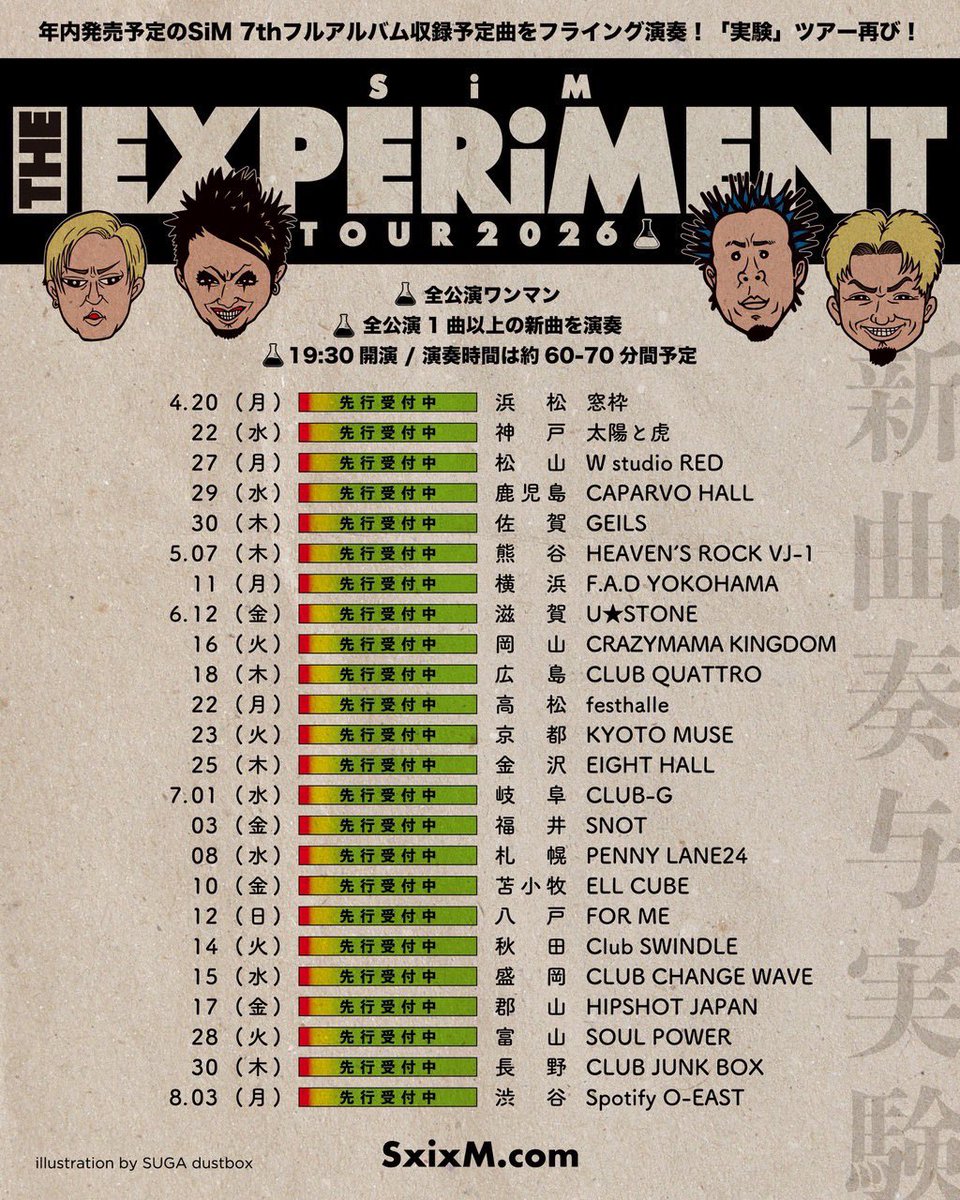 SiMSiMTOMOSiM's tweet photo. 【譲ってください】
【どうしてもいきたい】
【最終先行も落ちた】

SiM 
THE EXPERiMENT TOUR 2026
神戸、太陽と虎
チケット×1枚

PayPay、振り込みなんでも対応できます。
※拡散求

あと太陽と虎のみです
譲ってください
お願いします🙇 https://t.co/7IyGj1eOXK