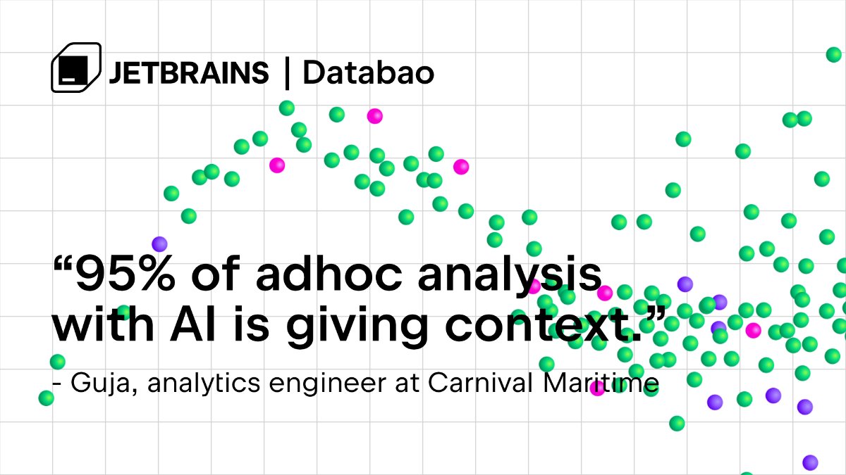 JetBrains for Data tweet media