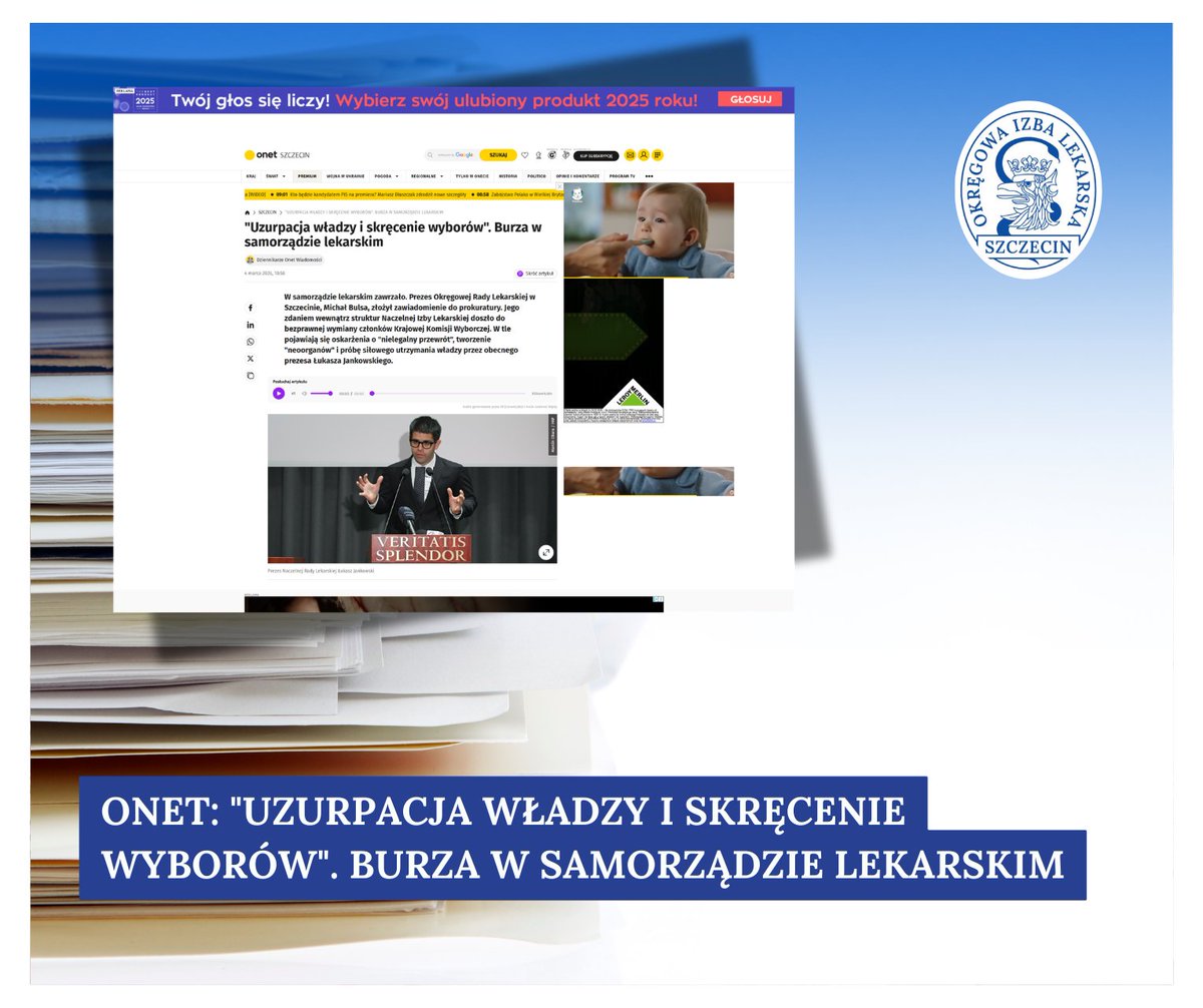 Okręgowa Izba Lekarska w Szczecinie tweet media