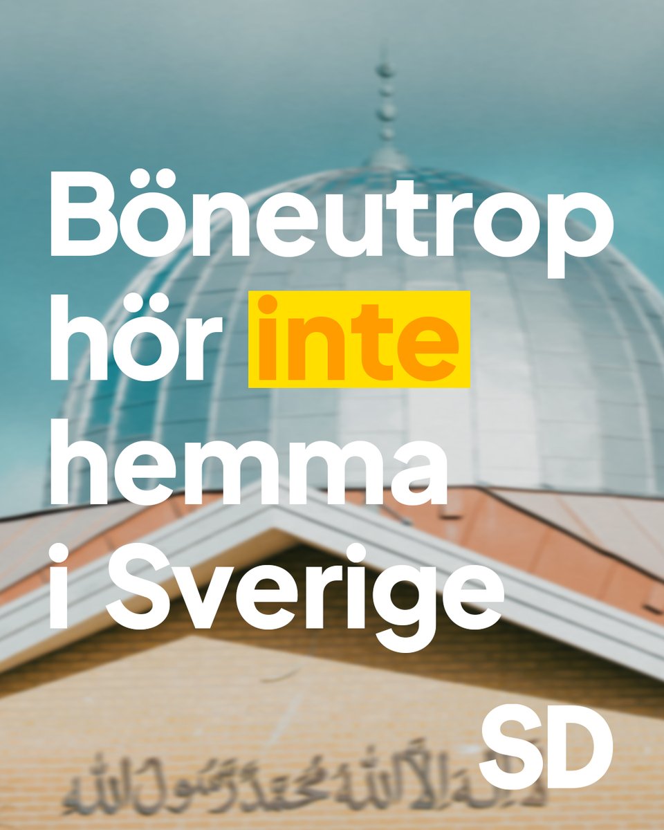 Sverigedemokraterna tweet media