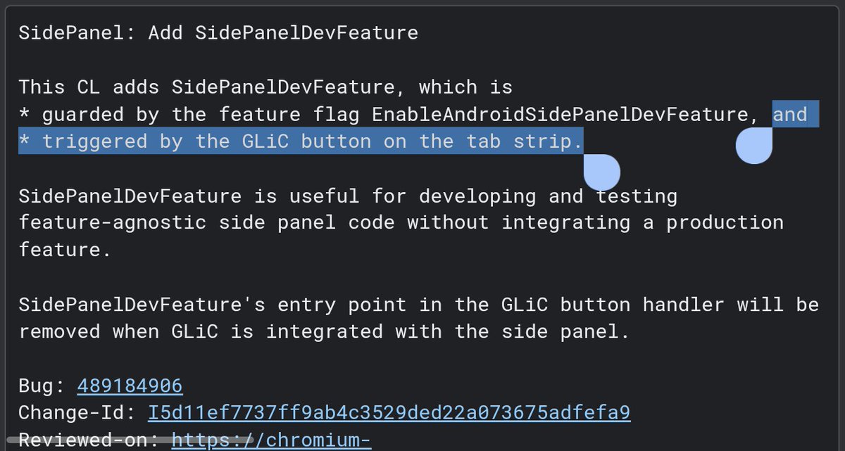 As I said, this panel is designed for testing in Chrome on tablets and ...