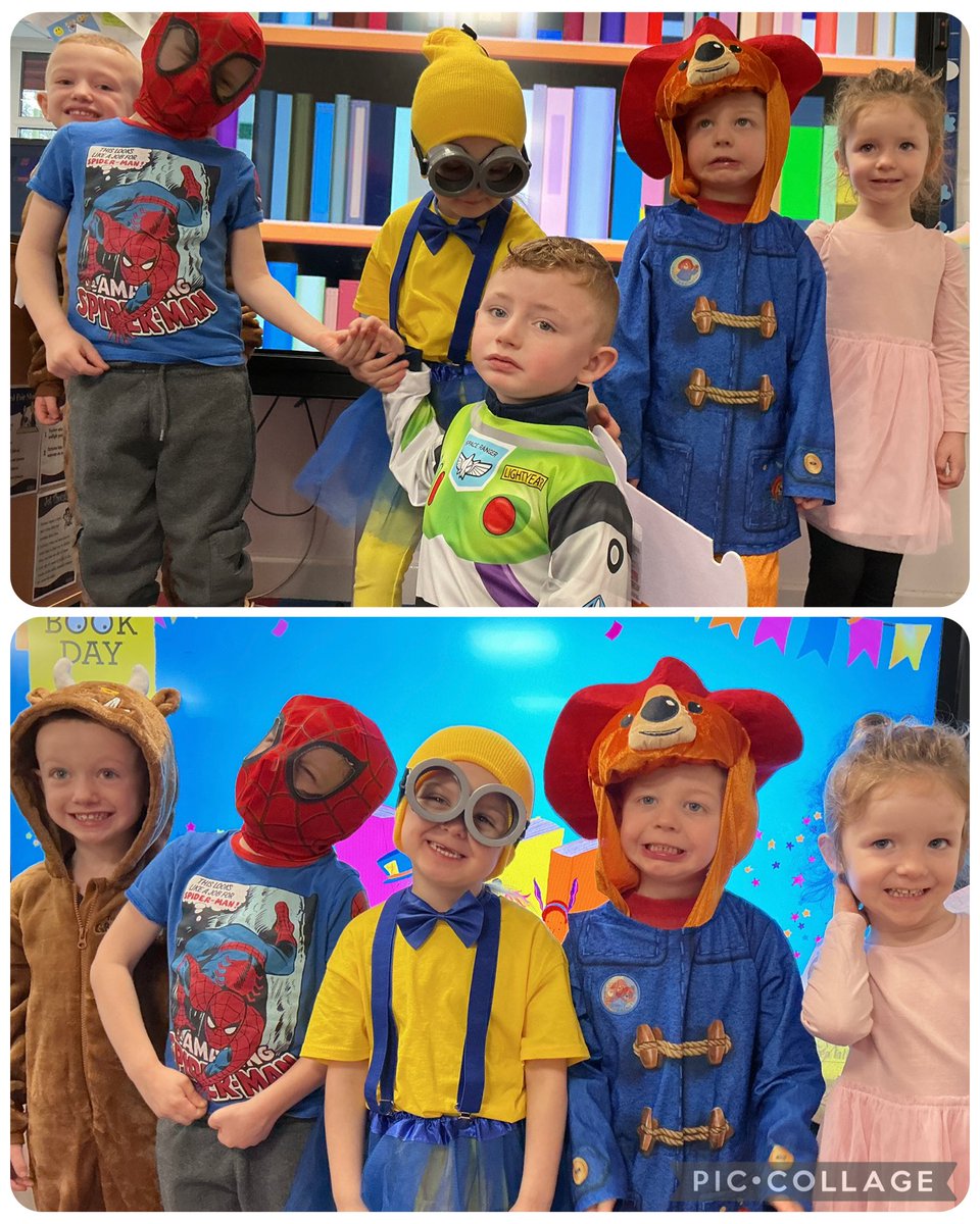 Parkfield's tweet image. #EYFS are all ready for world book day!