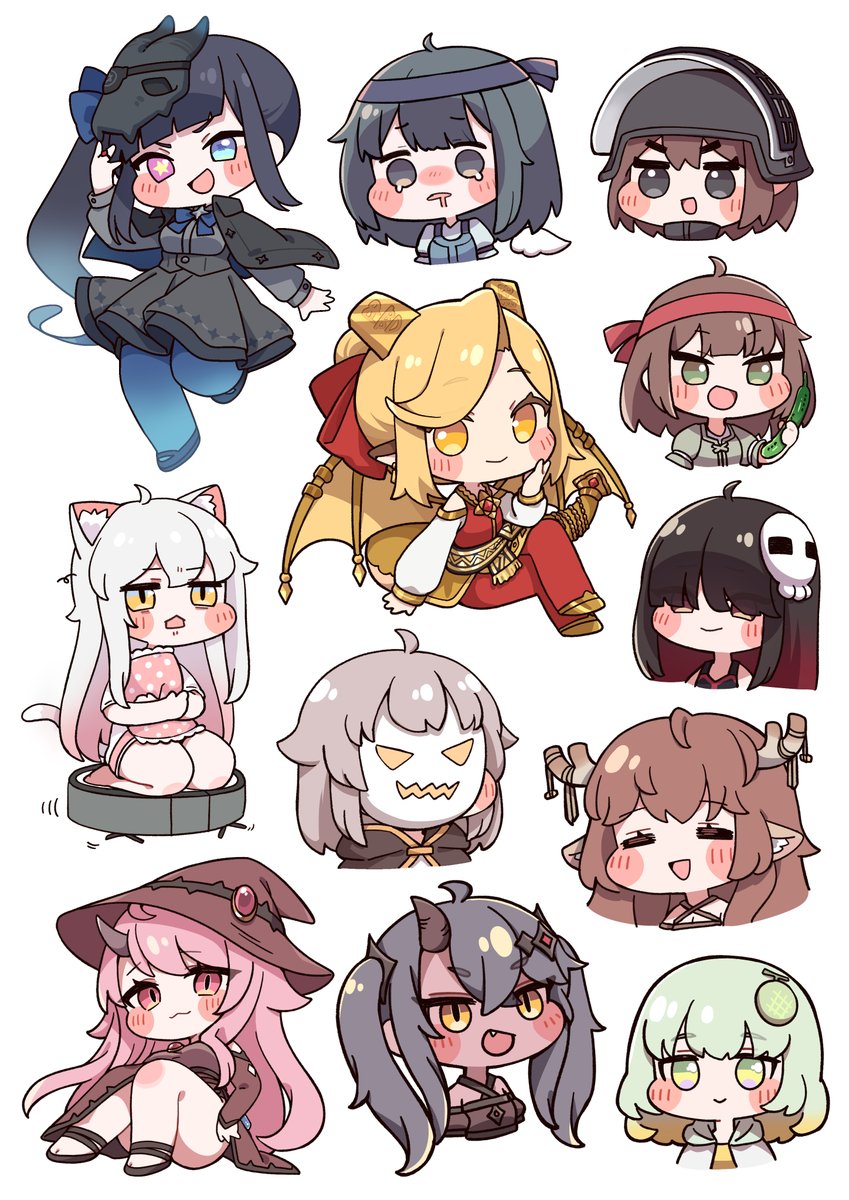 もちほっぺらくがき1枚目埋まった！

#트릭컬 #Trickcal #トリッカル