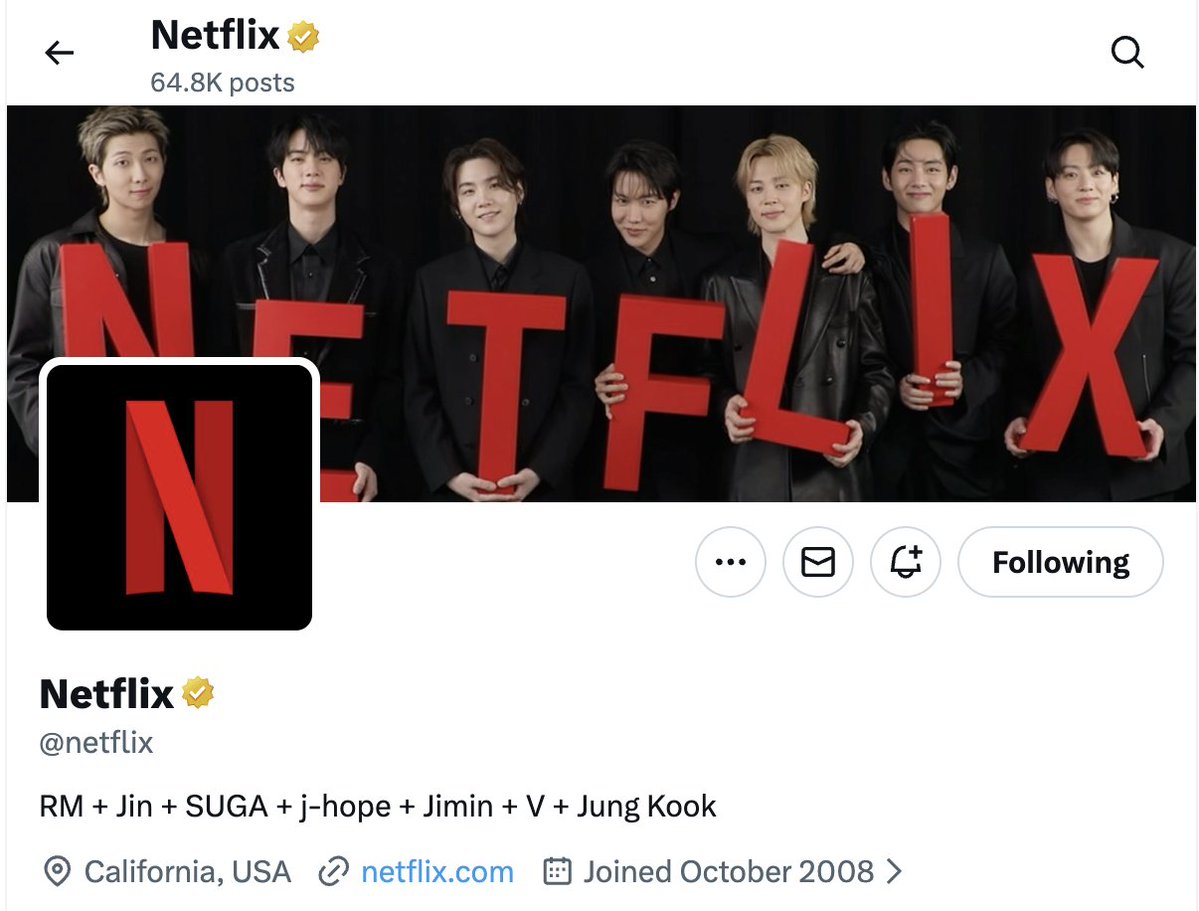 <a href="/NetflixKR/">Netflix Korea｜넷플릭스 코리아</a> this is how  you should do it not just reposting 😐

#BTSxNetflix #BTSLive    
#BTSLiveonNetflix    #BTS