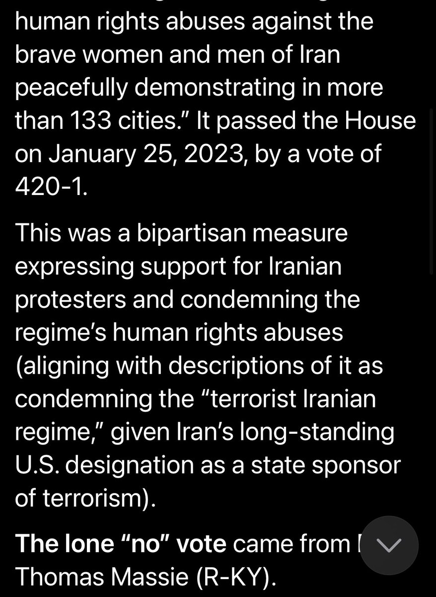 <a href="/Shawn_Farash/">Shawn Farash</a> Never guess who the 1 was in the 2023 Iran vote: