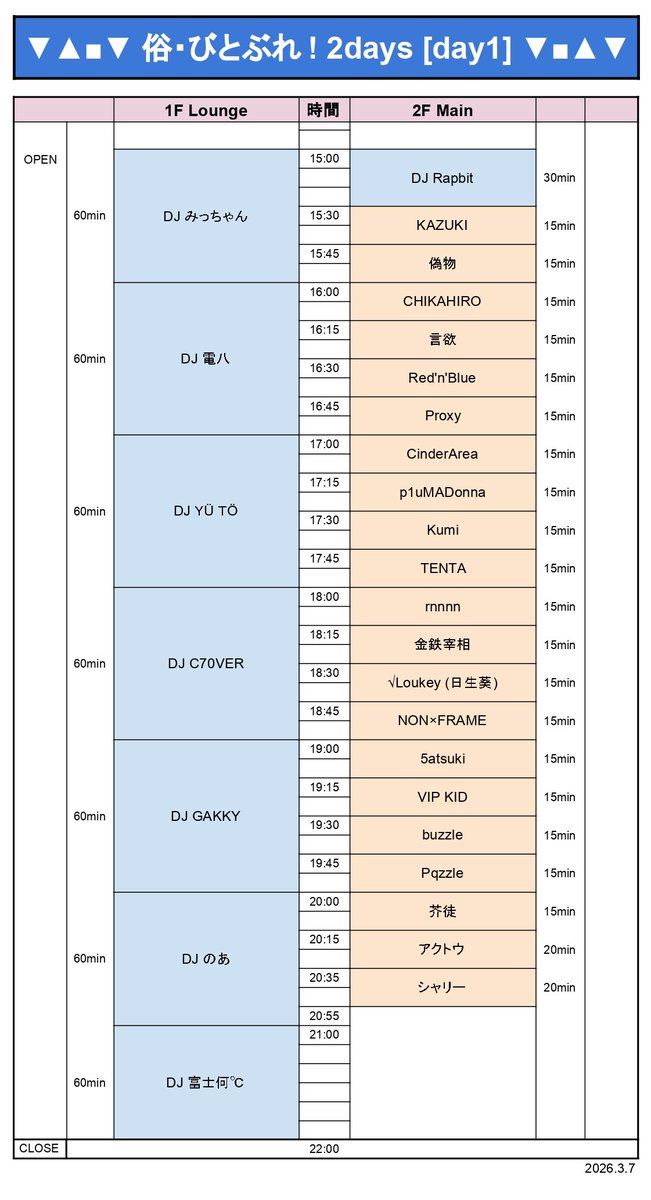 俗・びとぶれ! 2days tweet media