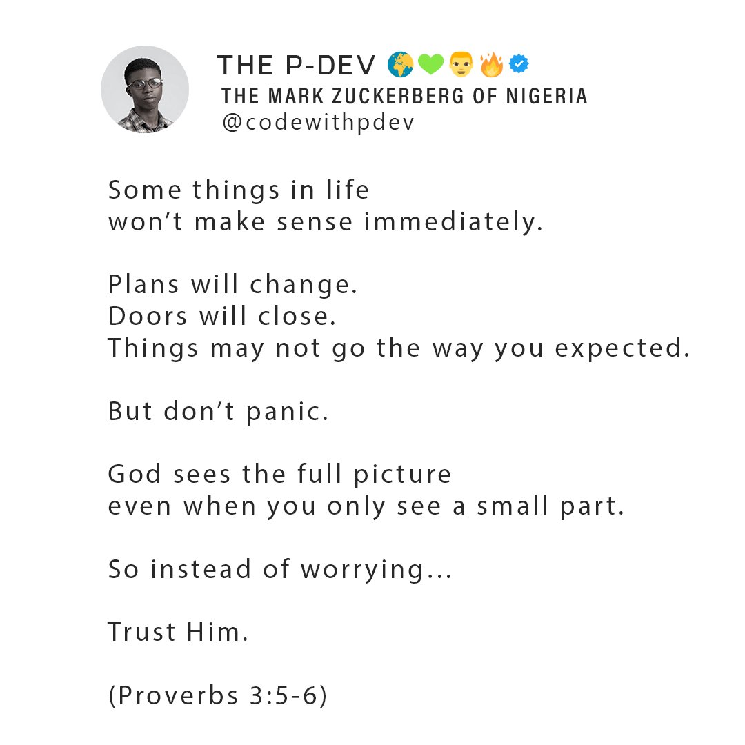 P-DEV 🔥🌍💚👨💻 | THE MARK ZUCKERBERG OF NIGERIA tweet media