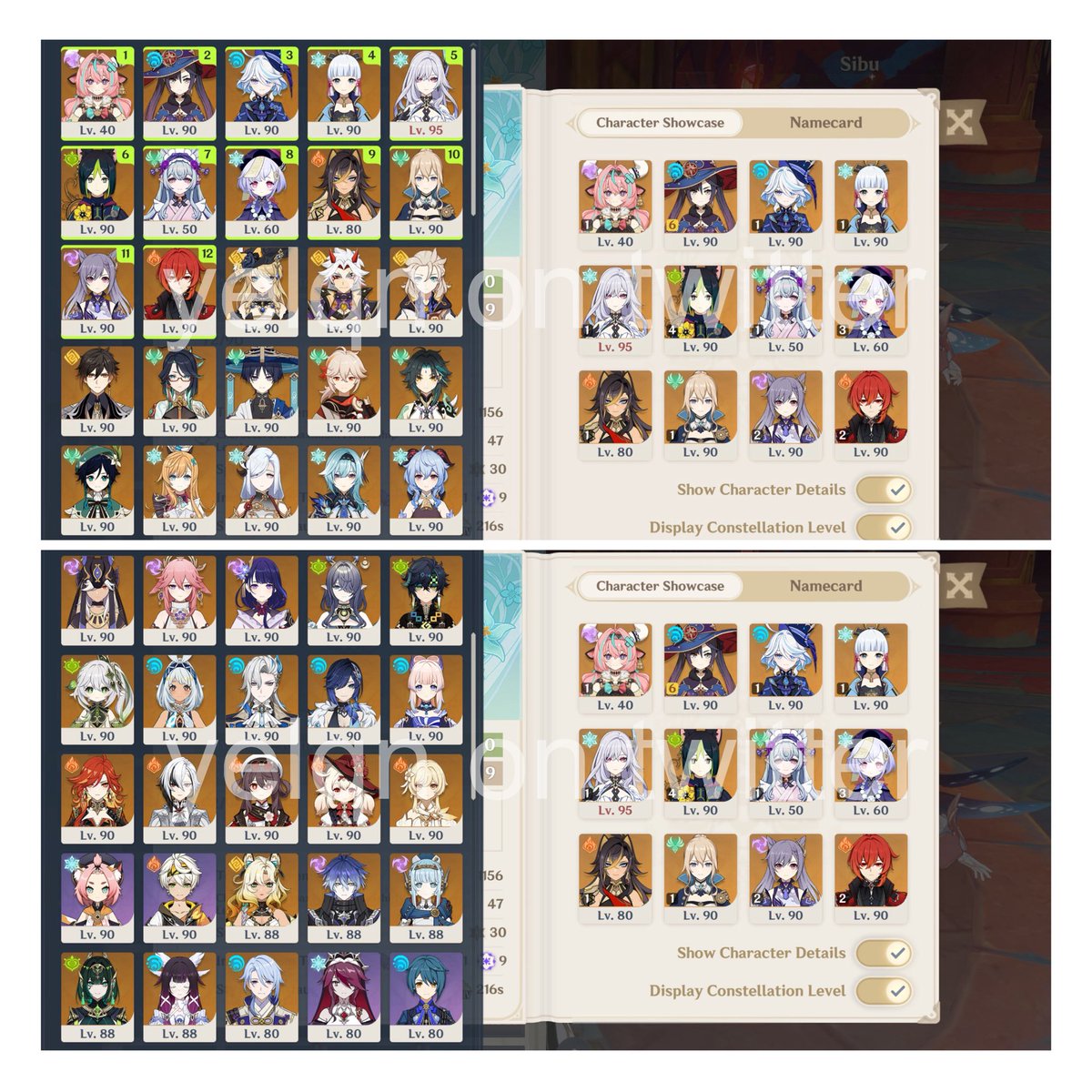 yelqn's tweet photo. WTS / want to sell / jual

akun genshin AR60 endgame
• EZ clear IT, abyss, SO iv
• pity 10 rate ON
• nefer, flins, skirk premium team ✅
• skirk, columbina, arle, ineffa, neuvillette, eula, itto, ganyu, xiao + signature ✅
• archon lengkap ✅ https://t.co/QZ0hFhNk5r