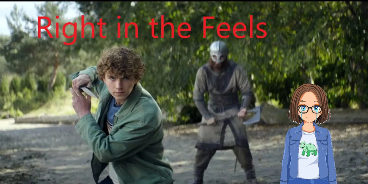 studios_athena's tweet photo. You'd think after doing youtube for so long that I would remember to post when a video has come out! Anyway Percy Jackson Season 2 Episodes 3 &amp; 4 review is out. https://t.co/6X7quxxjIT https://t.co/HB8g7zwkcm