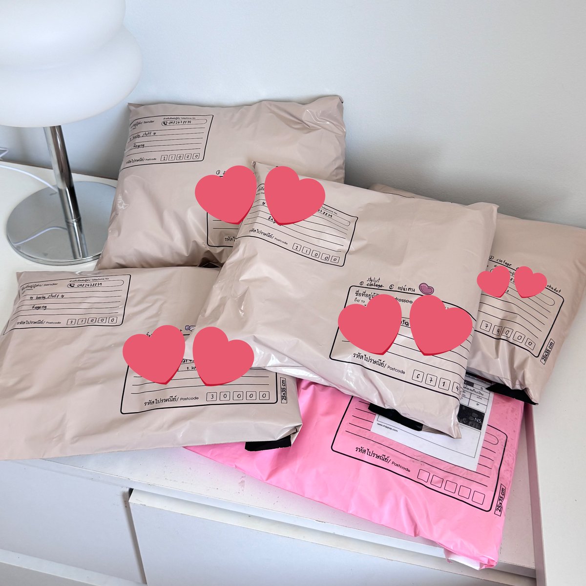 boobystuff's tweet photo. 📫 ส่งของวันนี้นะค้า ขอบคุณลูกค้าที่น่ารักทุกคนค่า 🤩🙏🏻💗 https://t.co/SpPJ9qnF66